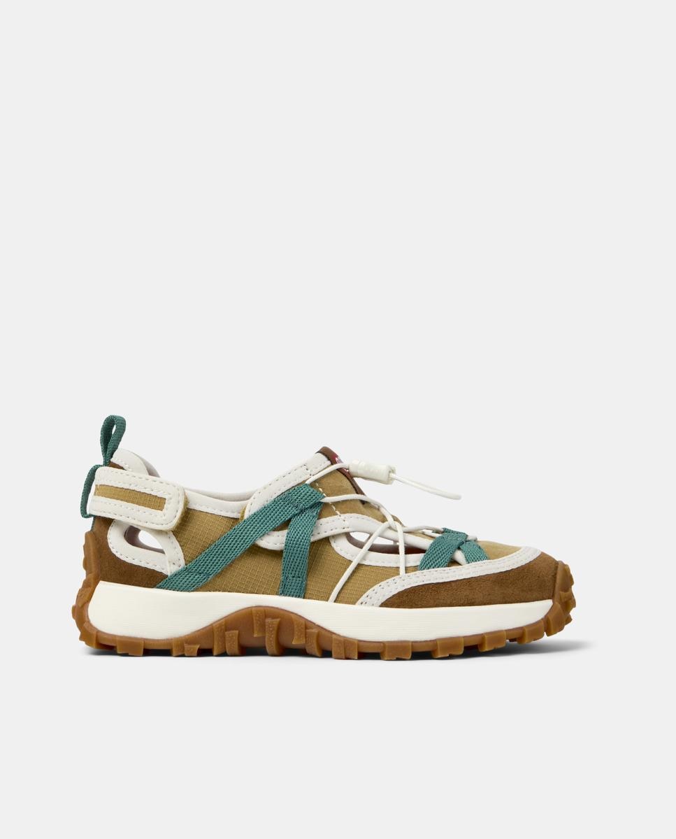 Zapatillas deportivas de niños drift trail con cordones - Camper - Marrón Marrón-1