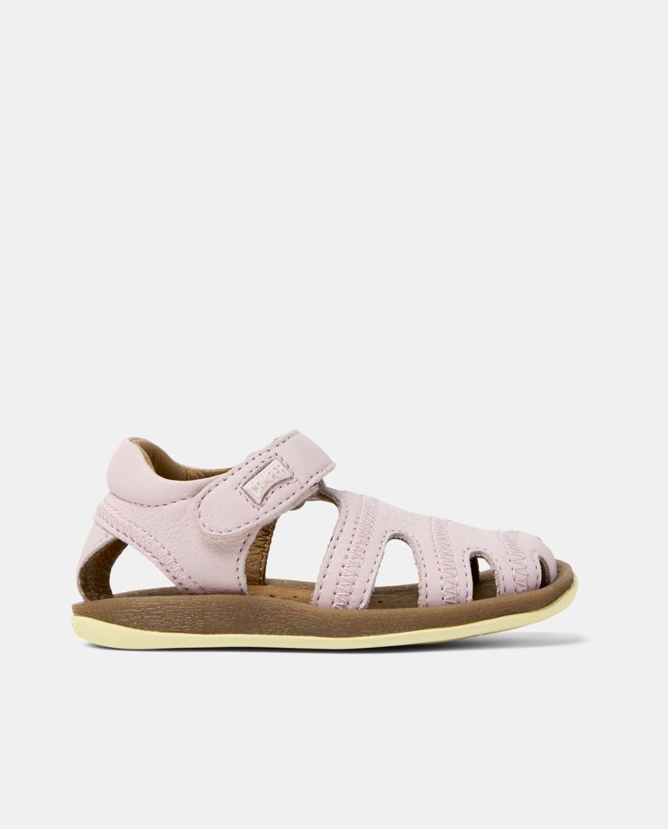 Imagen 1 de Sandalias cerradas de niños bicho de piel - Camper - Rosa Rosa