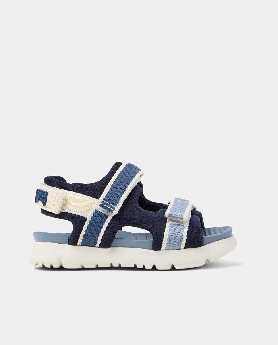 Sandalias abiertas unisex oruga twins cierre adherente - Camper - Azul Azul-1