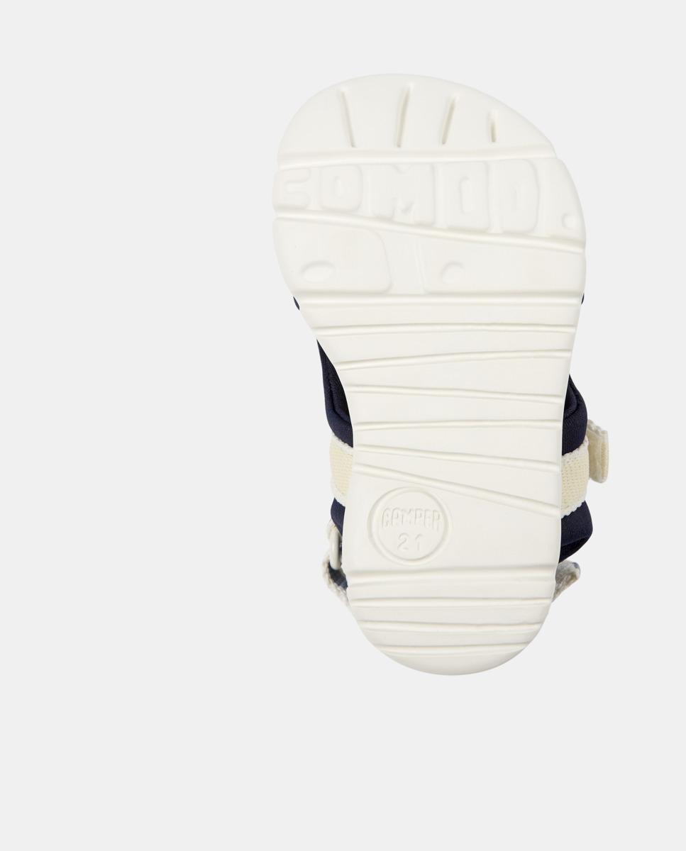 Sandalias abiertas unisex oruga twins cierre adherente - Camper - Azul Azul-4