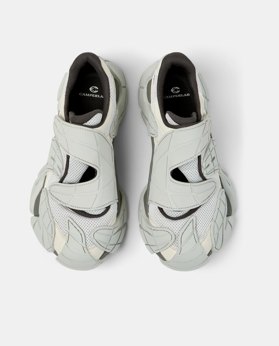 Zapatillas deportivas unisex cierre adherente tormenta - camperlab - Gris Gris-3