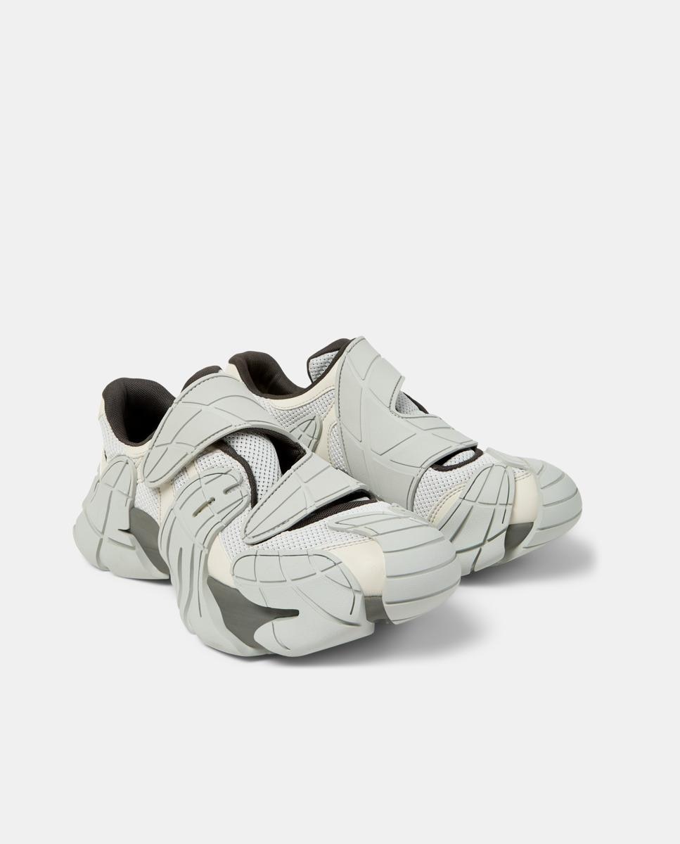 Zapatillas deportivas unisex cierre adherente tormenta - camperlab - Gris Gris-4