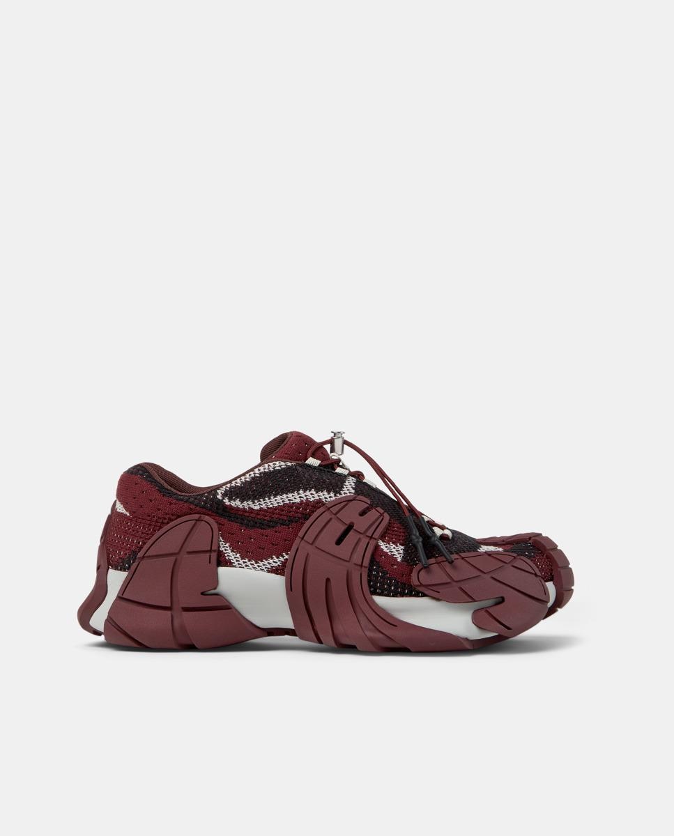 Zapatillas deportivas unisex de cordones tormenta - camperlab - Negro / Rojo Negro / Rojo-1