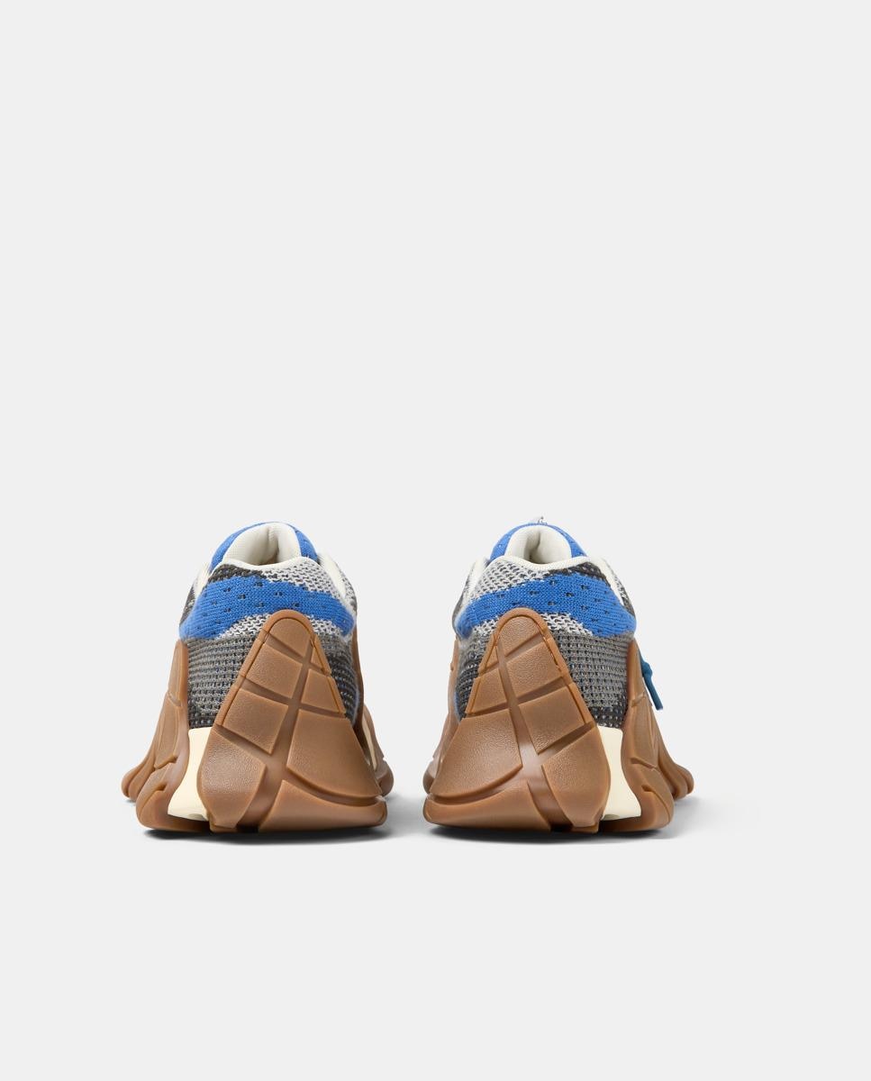 Zapatillas deportivas unisex de cordones tormenta - camperlab - Azul / Gris Azul / Gris-2