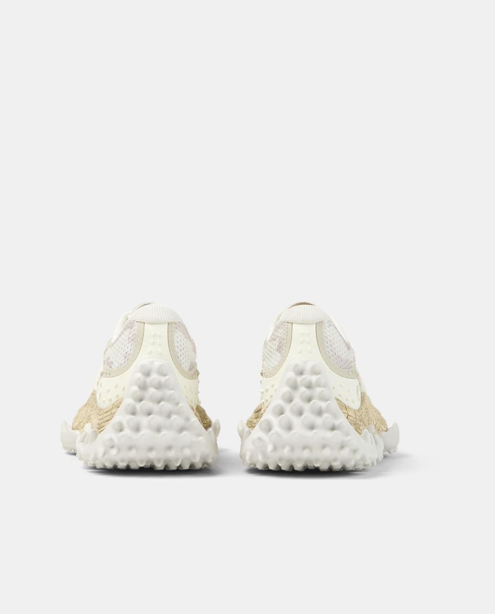 Zapatillas tornado de pet reciclado - camperlab - Beige / Blanco Beige / Blanco-2