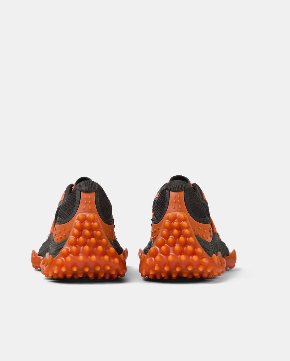 Zapatillas tornado de pet reciclado - camperlab - Negro / Rojo Negro / Rojo-2