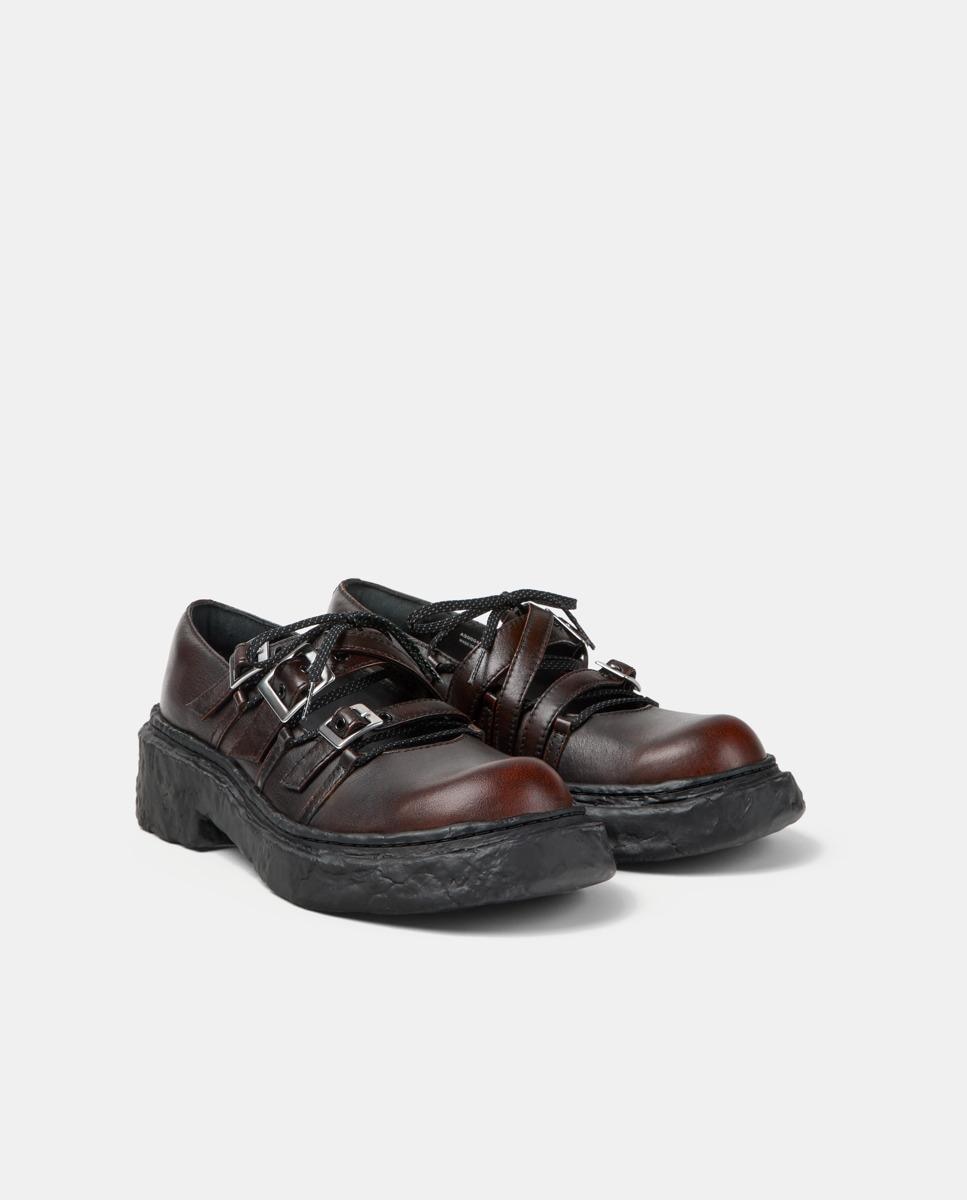 Mocasines con tacón unisex de piel vamonos - camperlab - Multicolor Multicolor-4