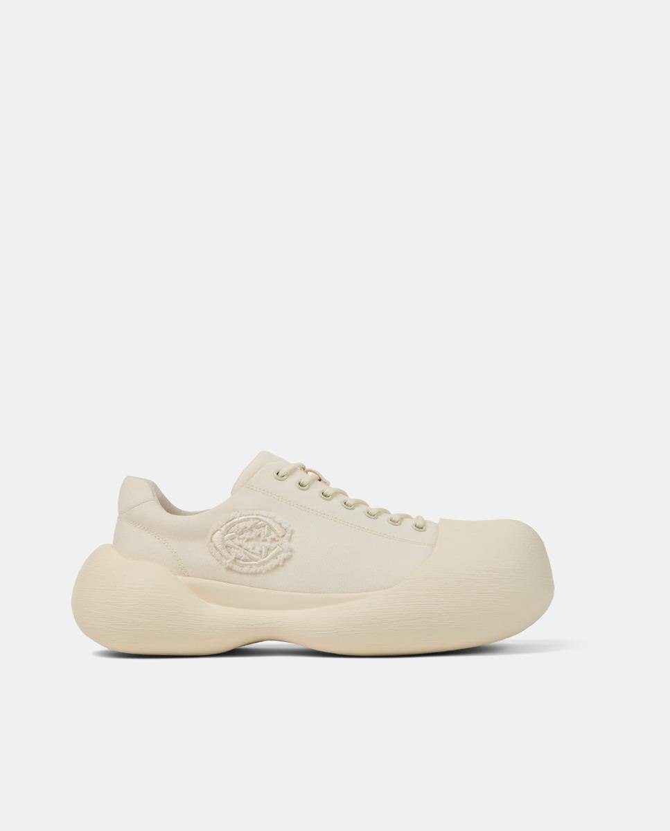 Zapatillas deportivas unisex de cordones caramba - camperlab - Blanco Blanco-1