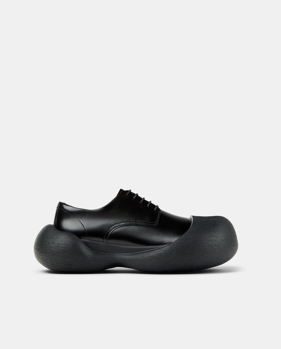 camperlab - Bluchers unisex de piel caramba.