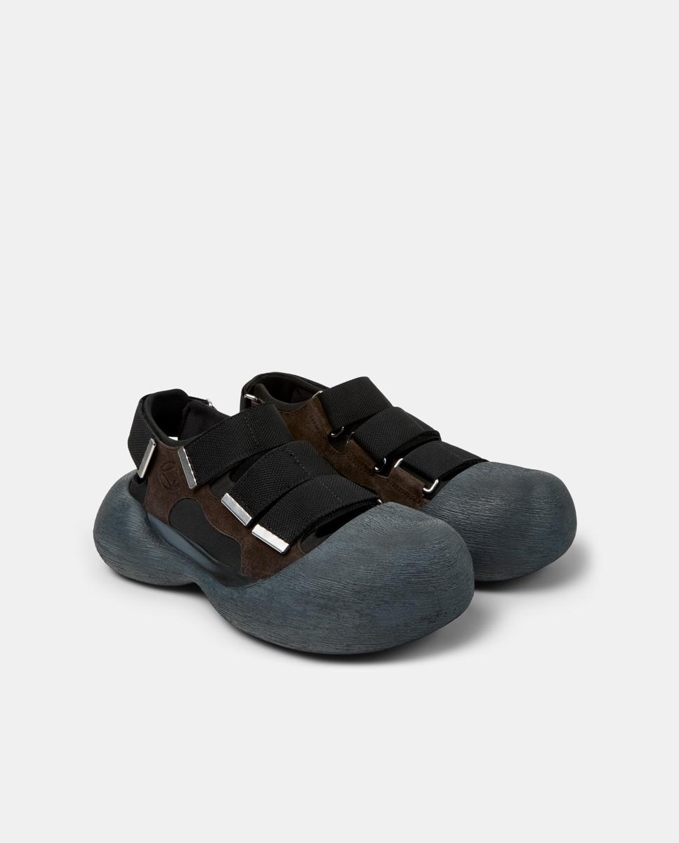 Sandalias planas unisex de piel caramba - camperlab - Multicolor Multicolor-4