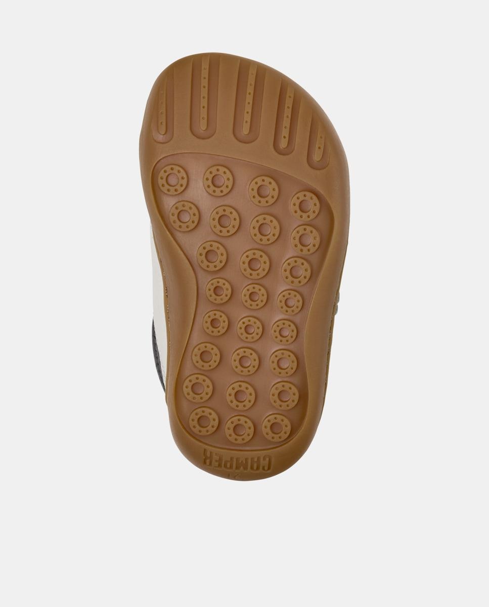 Zapatillas de piel de bebé niña peu cami - Camper - Negro Negro-5