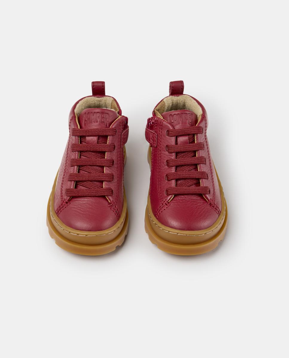 Botas de bebés brutus de piel - Camper - Burdeos Burdeos-3