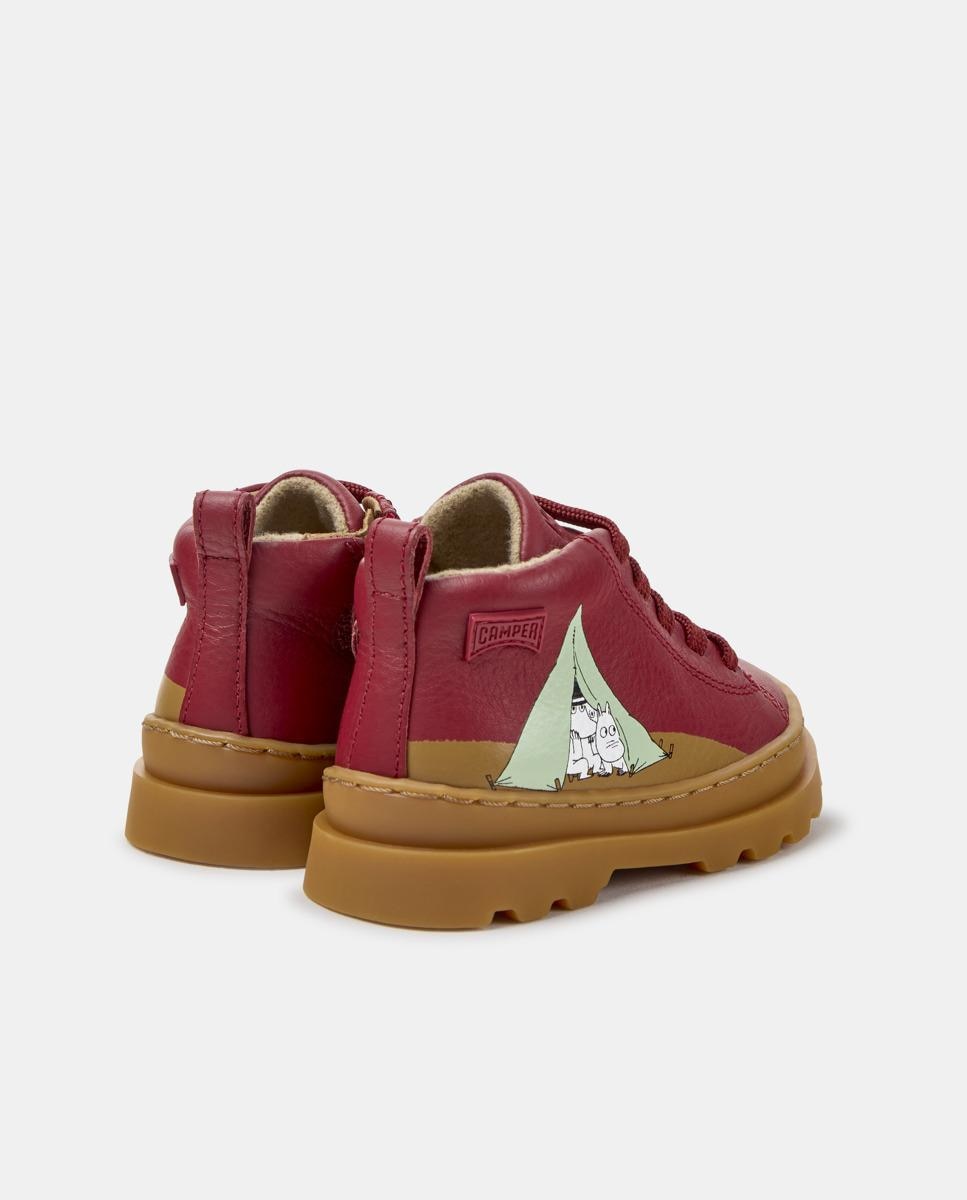 Botas de bebés brutus de piel - Camper - Burdeos Burdeos-4