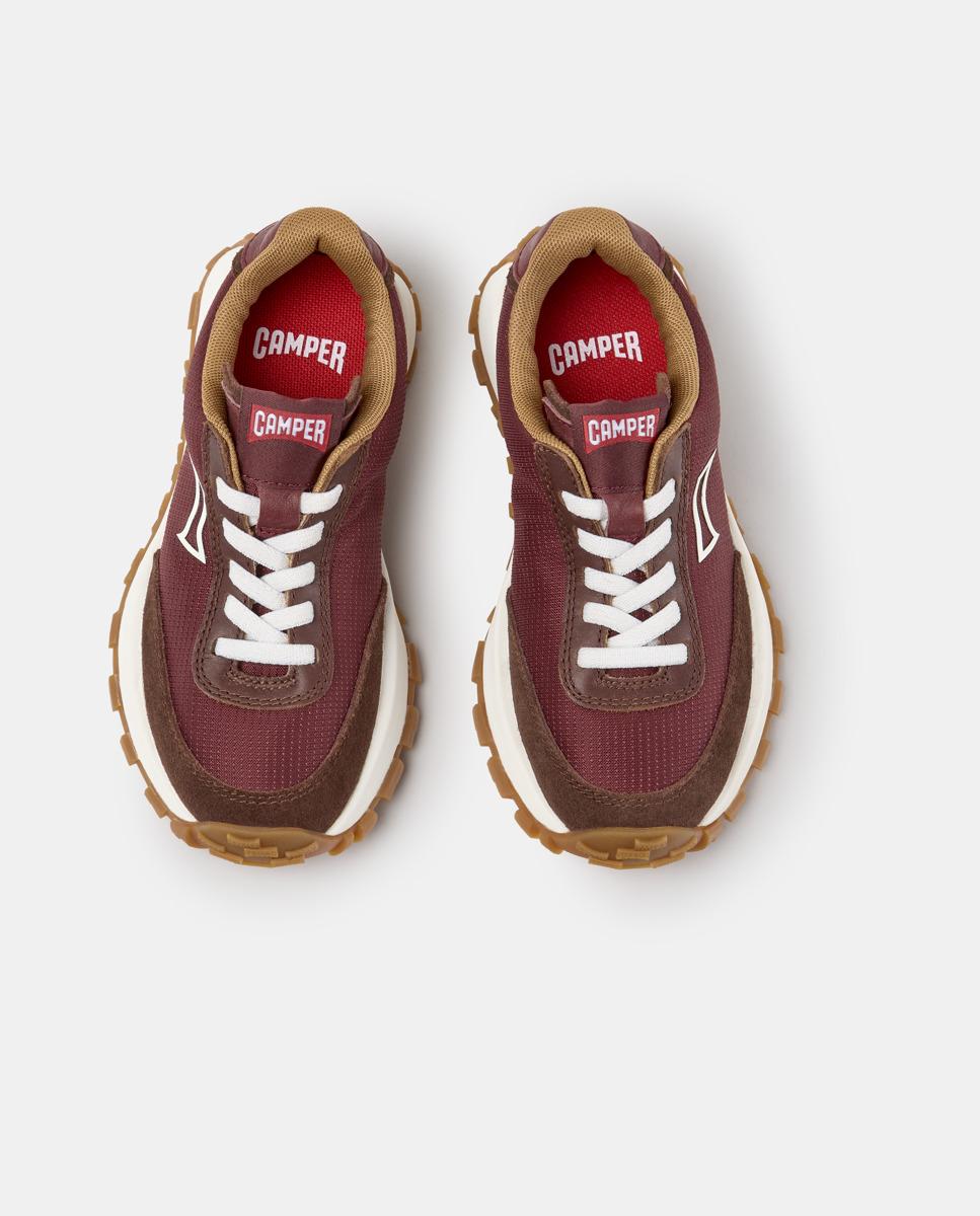 Zapatillas deportivas de niños drift trail con cordones - Camper - Burdeos Burdeos-3