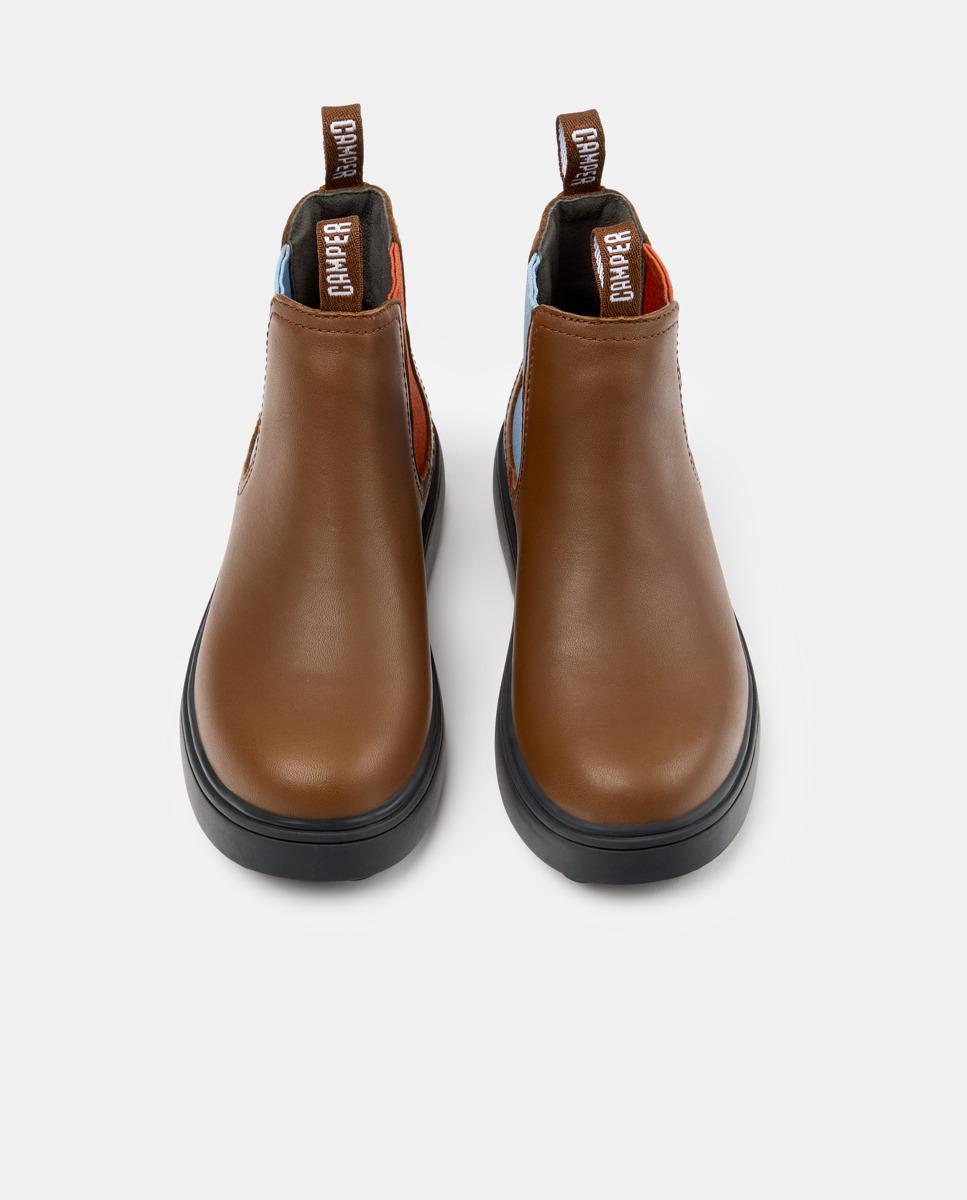 Botines de niño norte twins - Camper - Marrón Marrón-3