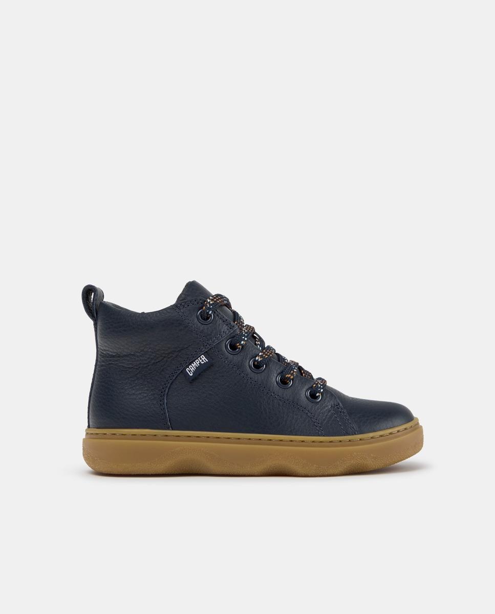 Zapatillas de piel de niño kiddo - Camper - Azul Azul-1