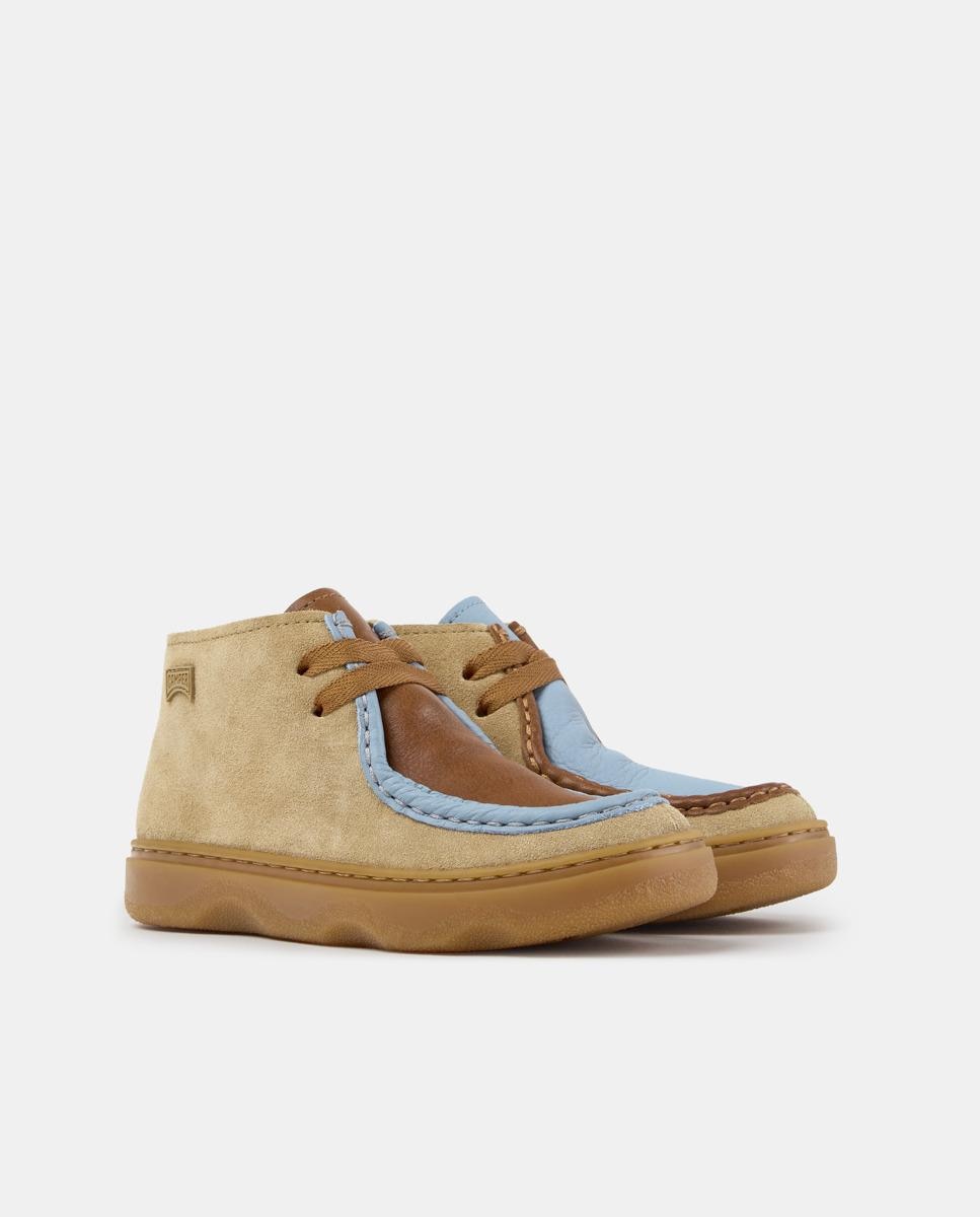 Botines de niña kiddo de piel - Camper - Marrón claro Marrón claro-2