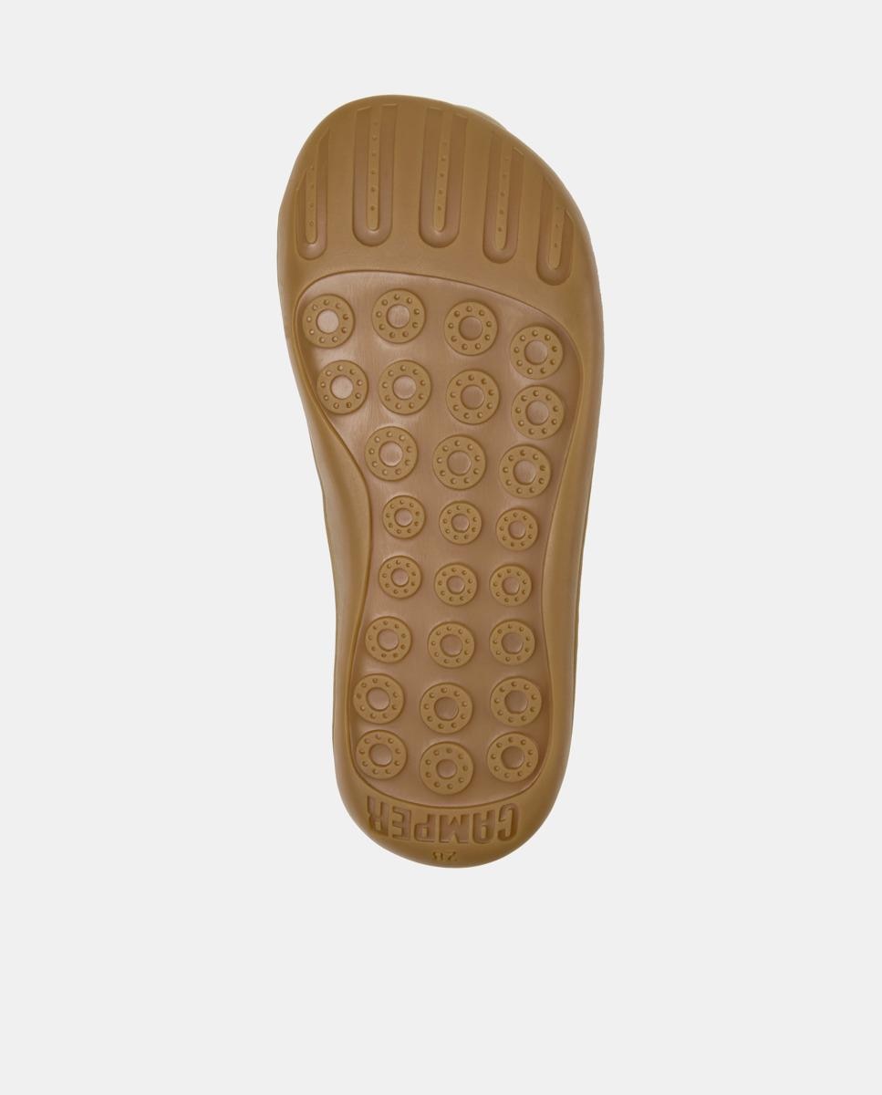 Zapatillas de piel de niño peu cami - Camper - Marrón claro Marrón claro-5