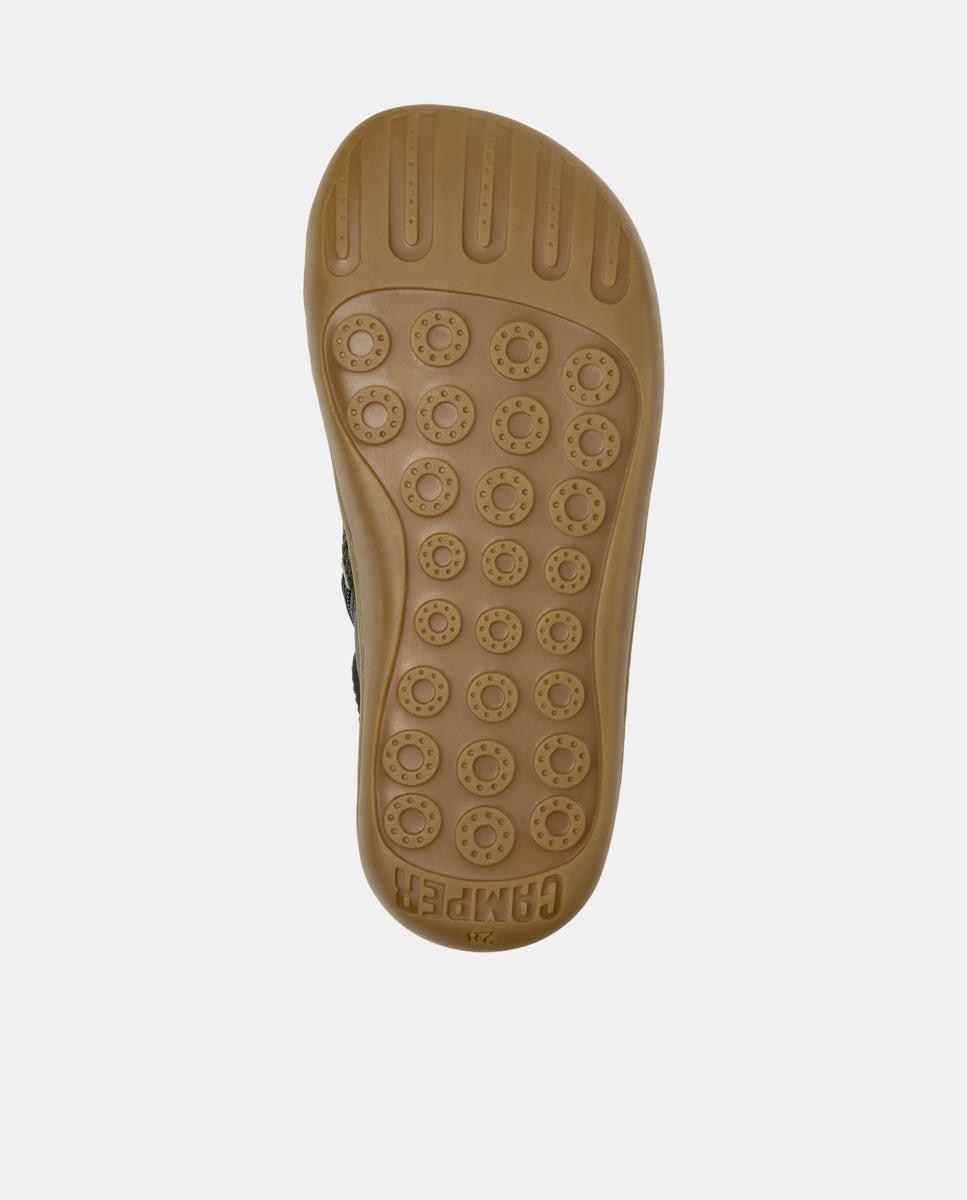 Zapatillas de piel de niño peu cami - Camper - Verde Verde-5