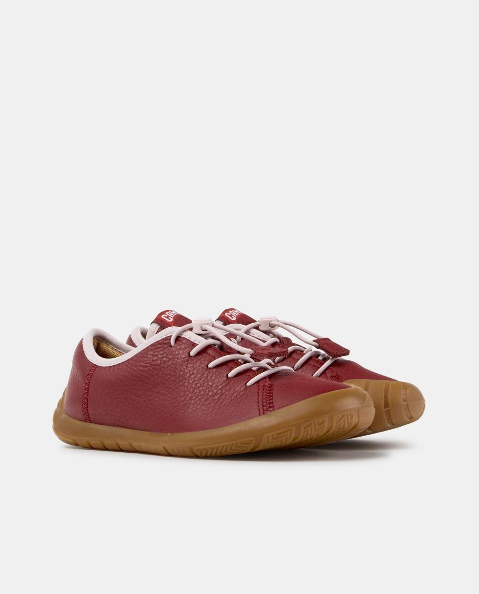 Imagen 2 de Zapatillas de piel de niños peu path - Camper - Burdeos Burdeos