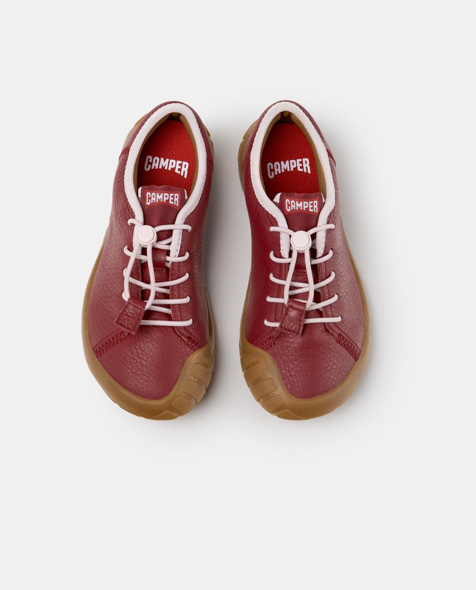 Imagen 3 de Zapatillas de piel de niños peu path - Camper - Burdeos Burdeos