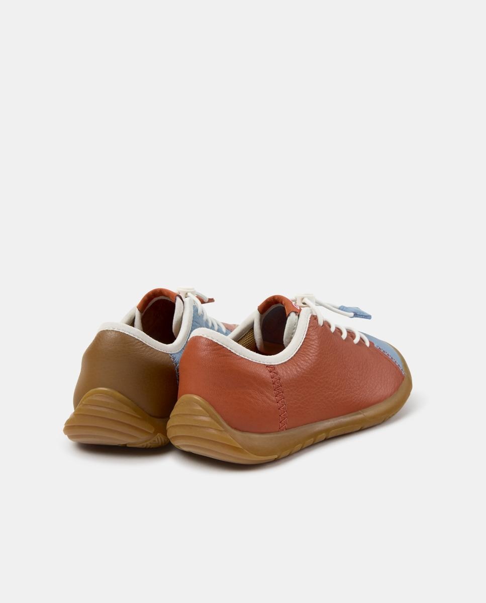 Imagen 4 de Zapatillas de piel de niños peu path - Camper - Rojo Rojo