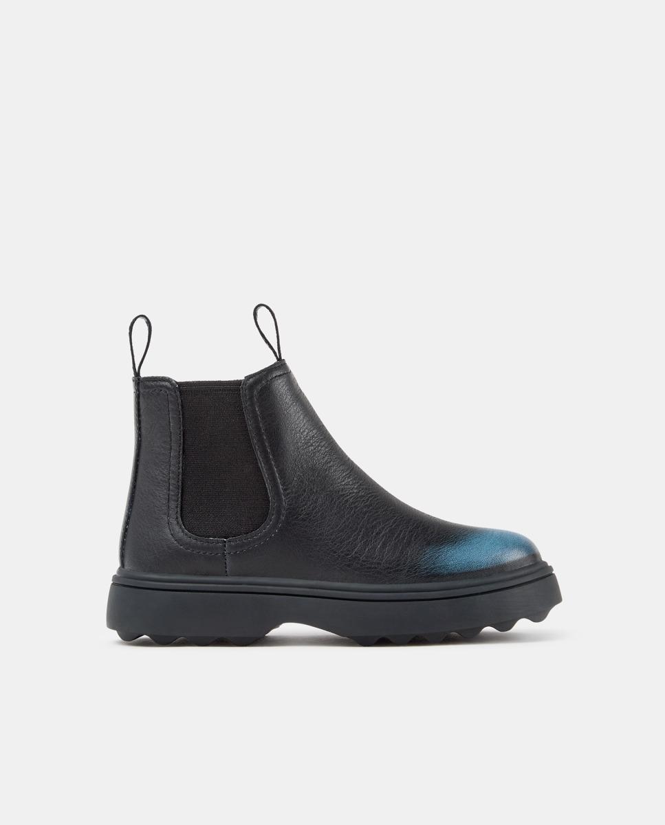 Botas de niños lisas con elásticos - Camper - Negro Negro-1
