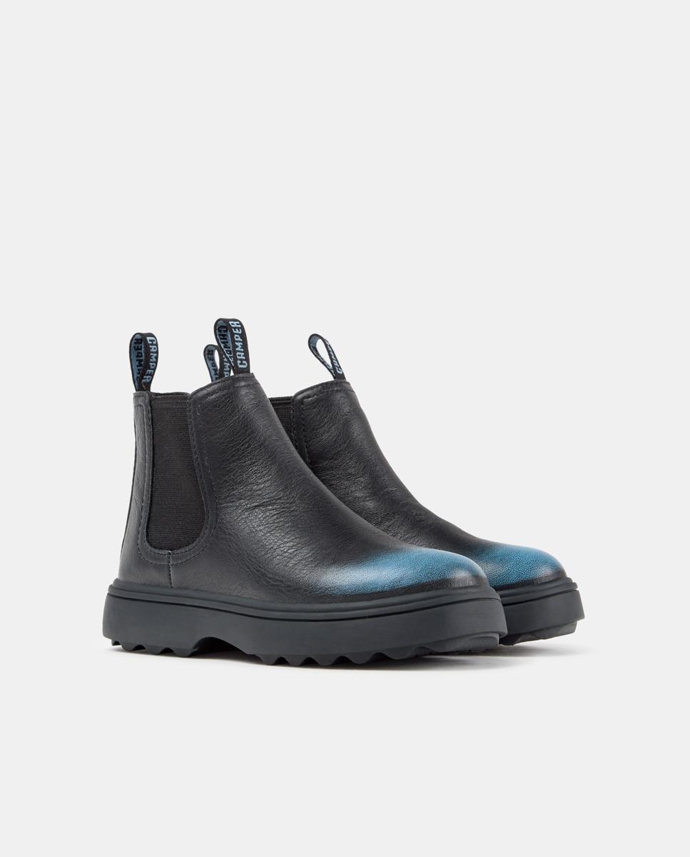 Botas de niños lisas con elásticos - Camper - Negro Negro-2