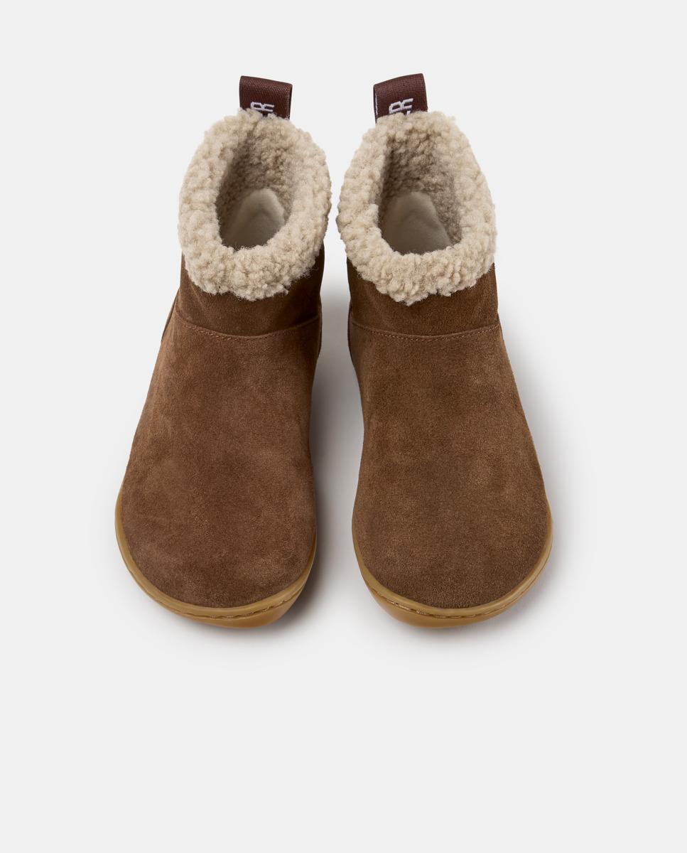 Botines de niña peu cami de piel - Camper - Marrón Marrón-3