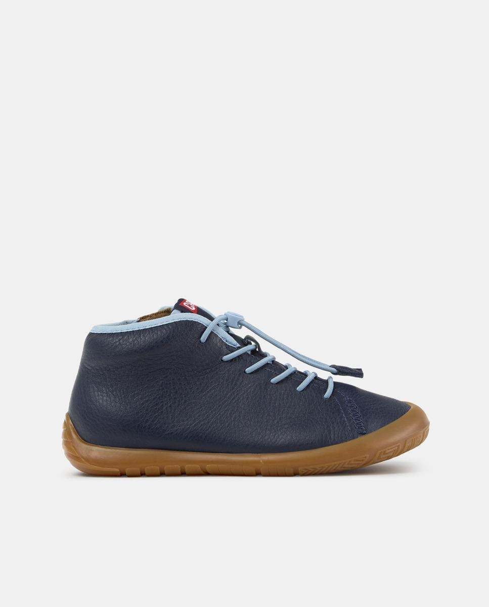 Zapatillas de piel de niños peu path - Camper - Azul Azul-1