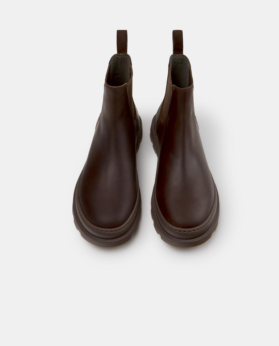 Botines chelsea de hombre brutus+ de piel - Camper - Marrón Marrón-3