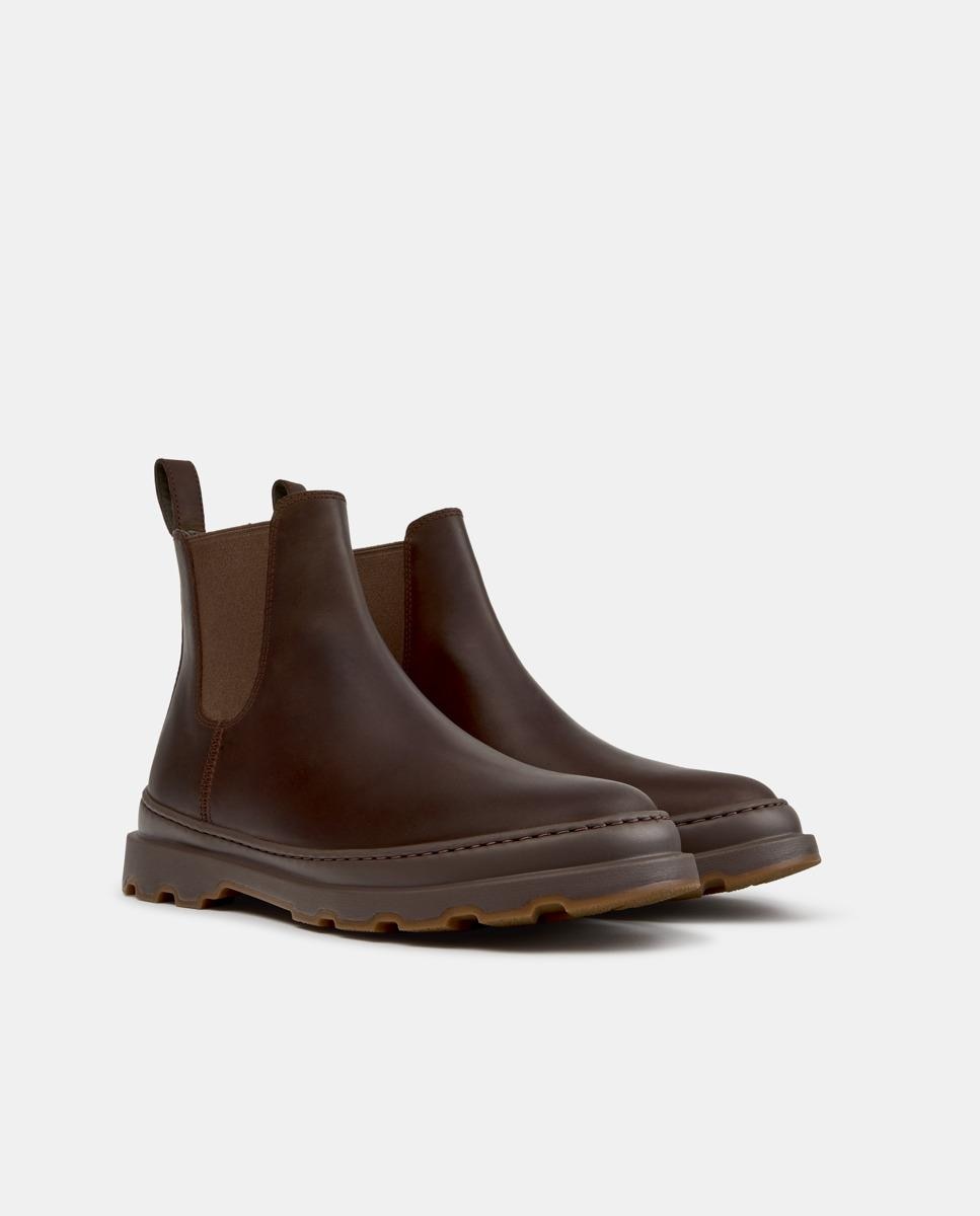 Botines chelsea de hombre brutus+ de piel - Camper - Marrón Marrón-5