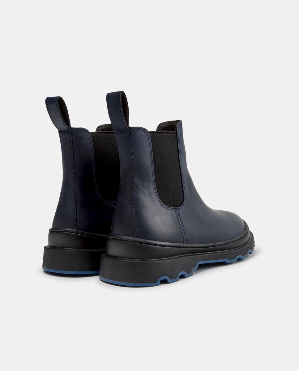 Botines chelsea de hombre brutus+ de piel - Camper - Azul Azul-4