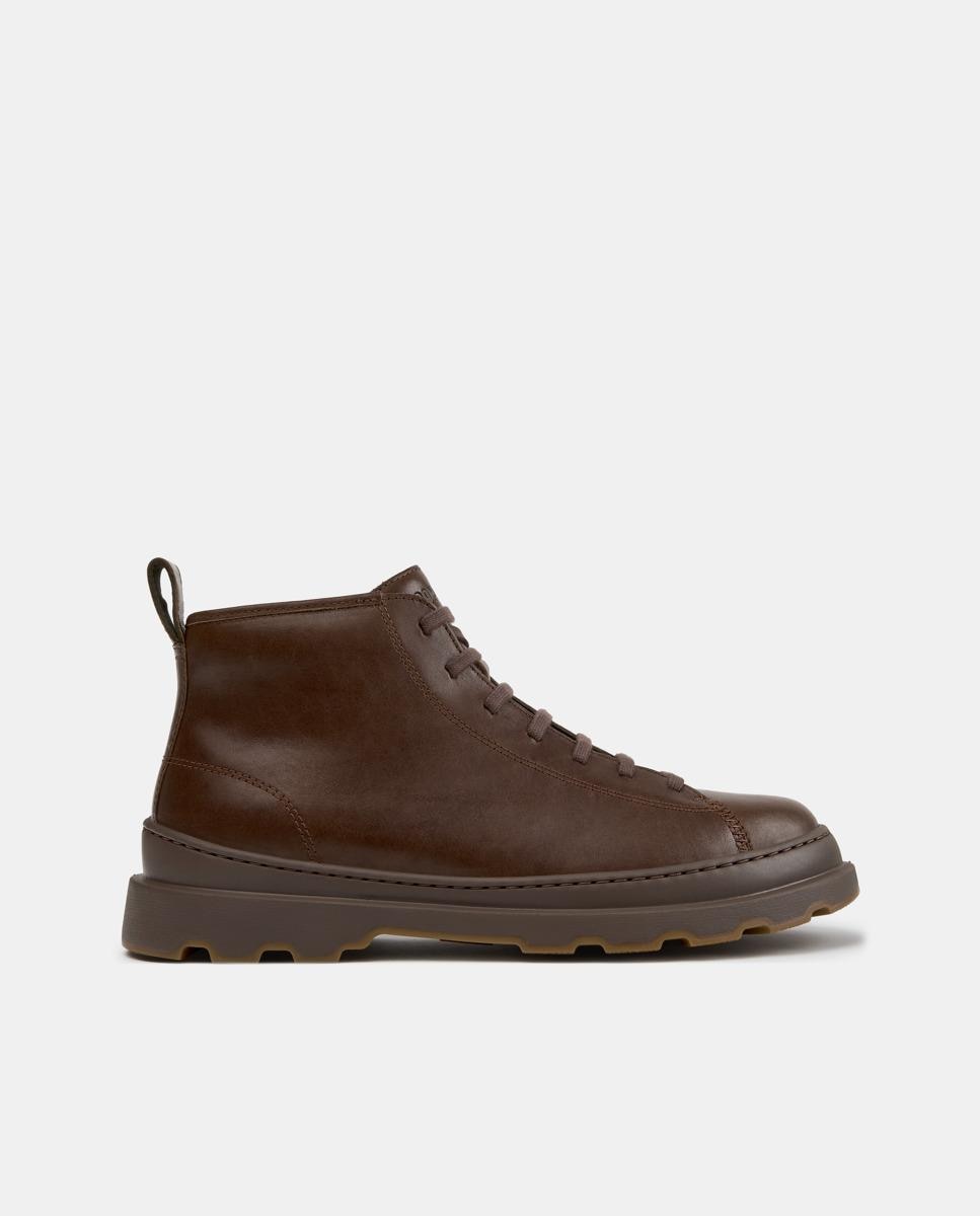 Imagen 0 de Botines de cordones de hombre brutus+ Marrón