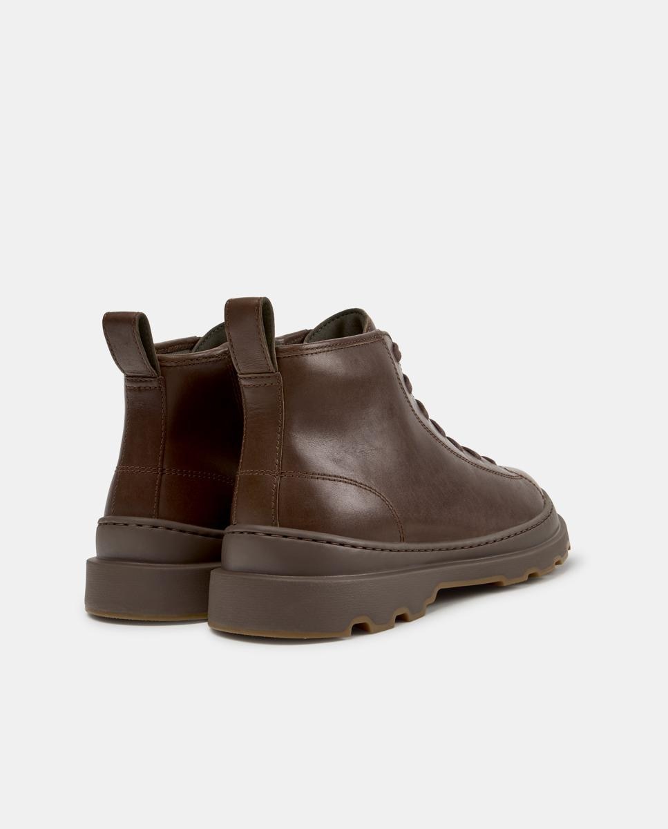 Imagen 4 de Botines de hombre de piel brutus+ - Camper - Marrón Marrón