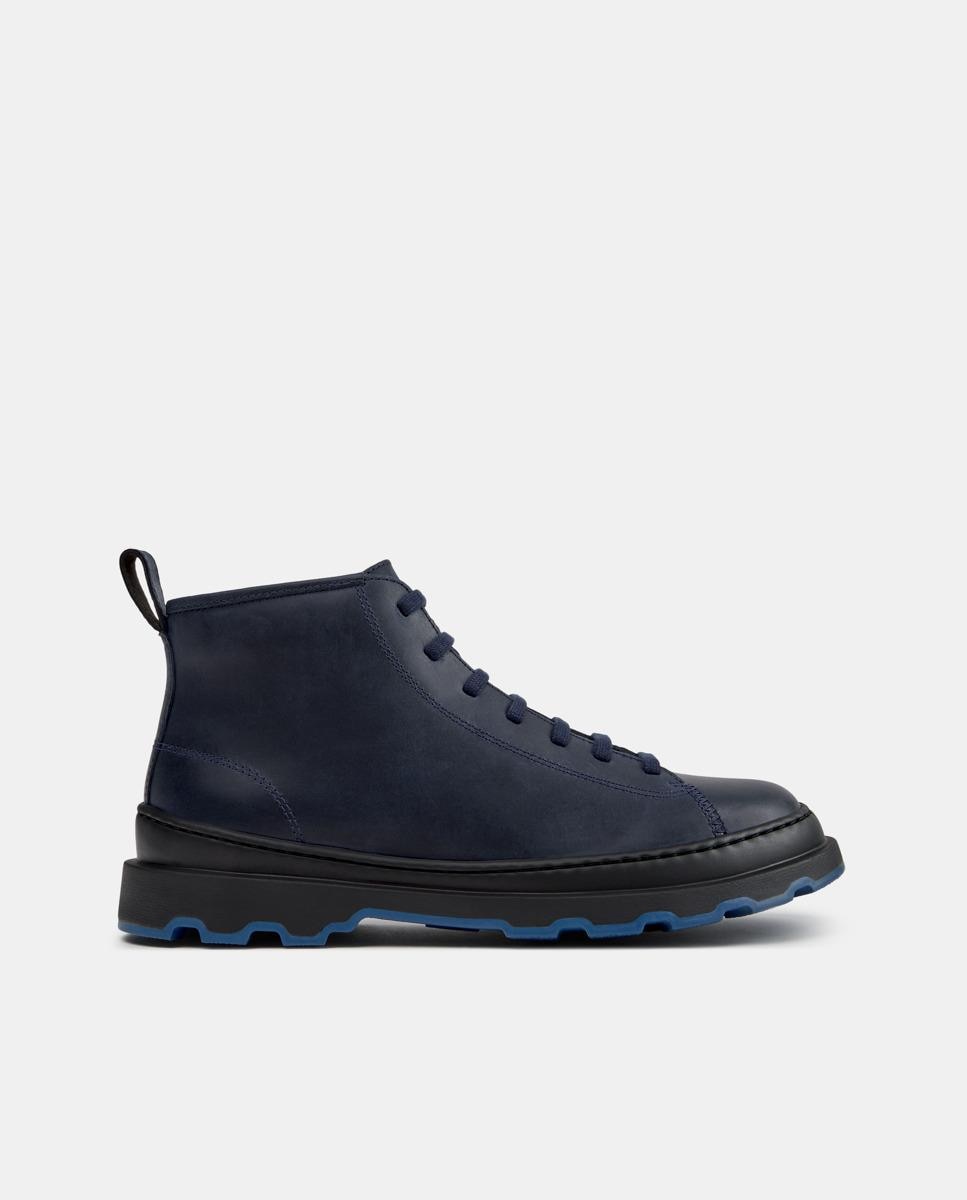 Botines de hombre de piel brutus+ - Camper - Azul Azul-1