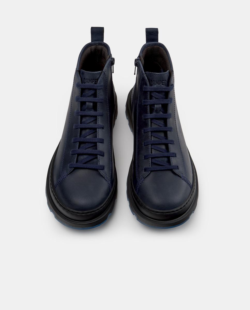 Botines de hombre de piel brutus+ - Camper - Azul Azul-2