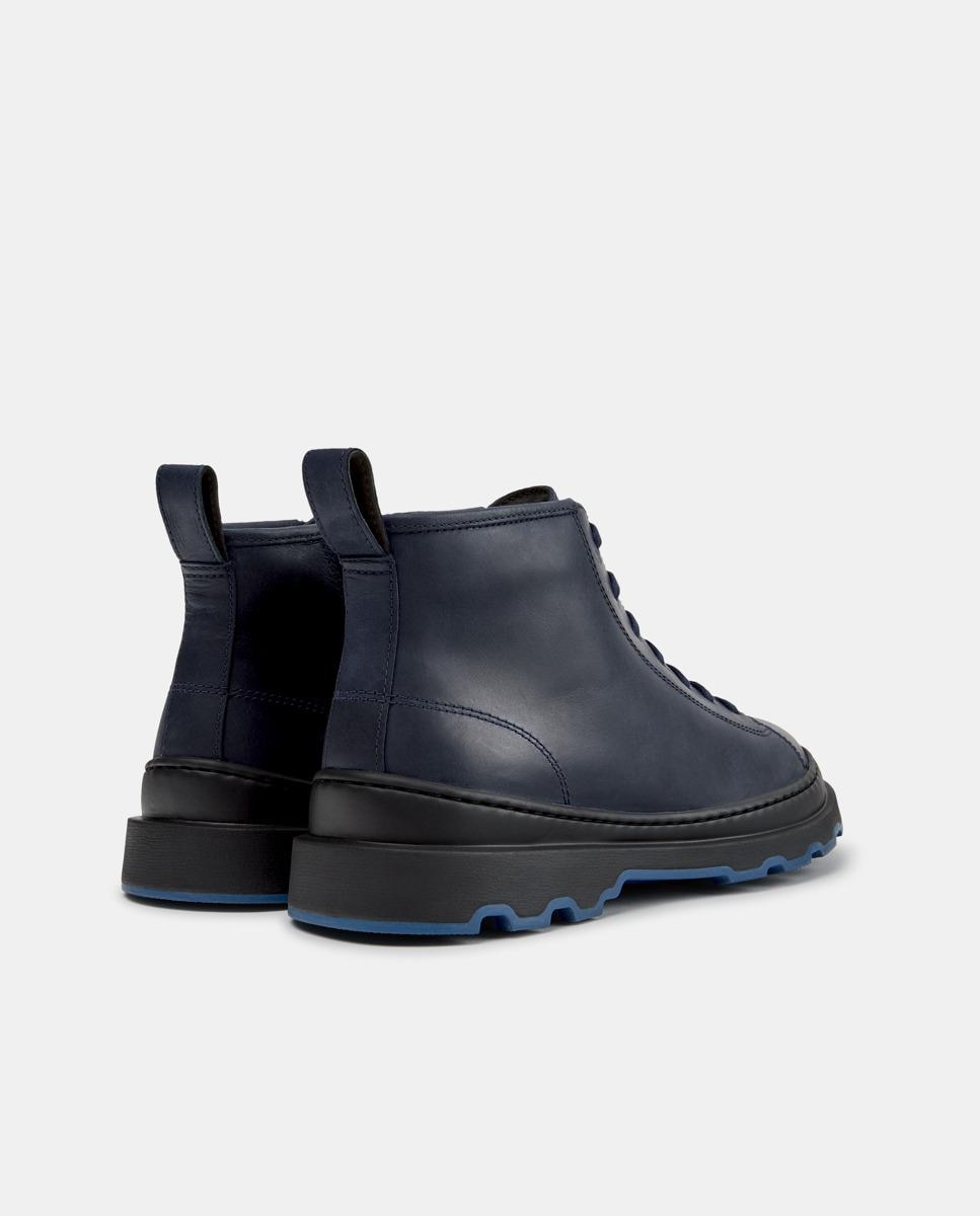 Botines de hombre de piel brutus+ - Camper - Azul Azul-4