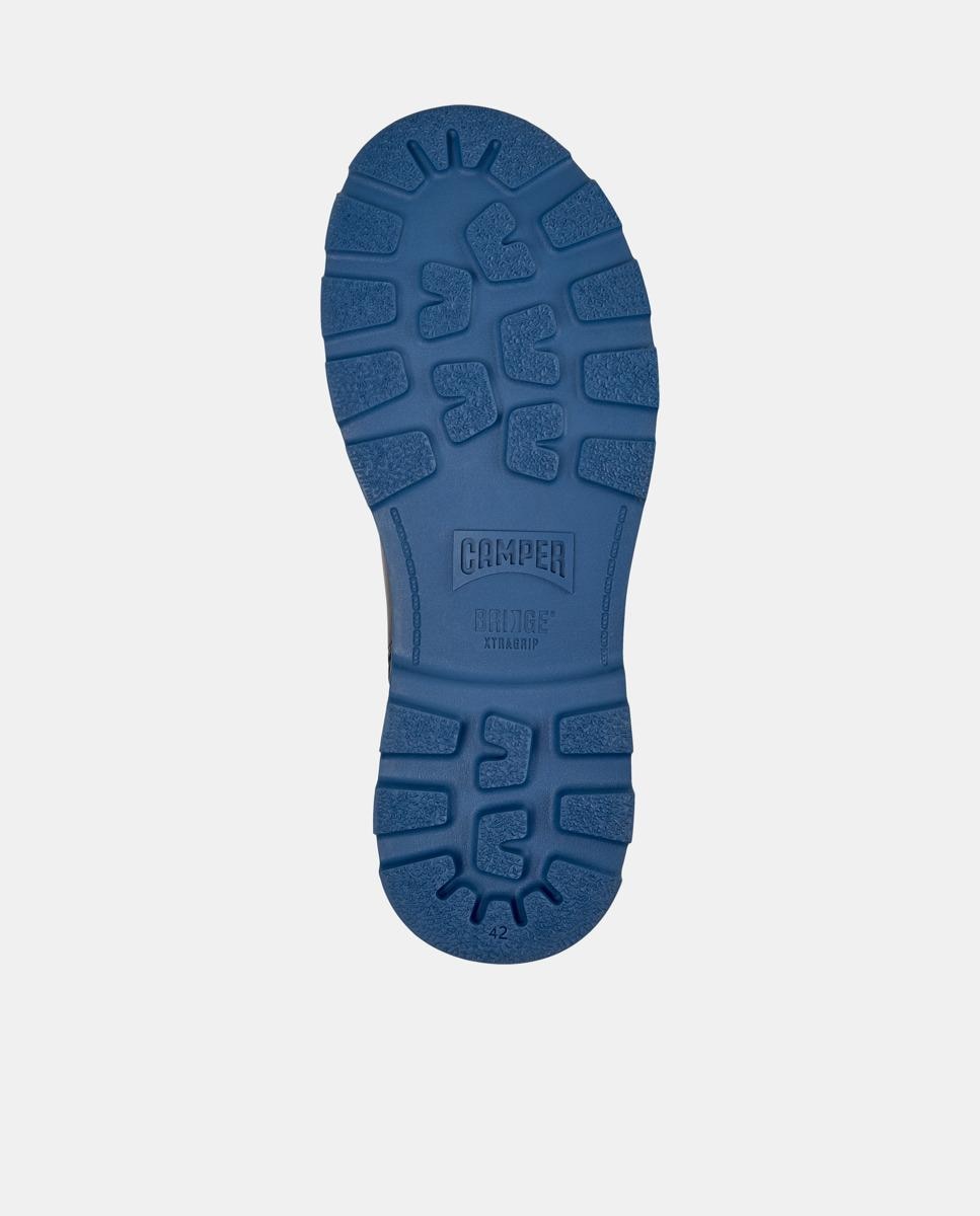 Botines de hombre de piel brutus+ - Camper - Azul Azul-5