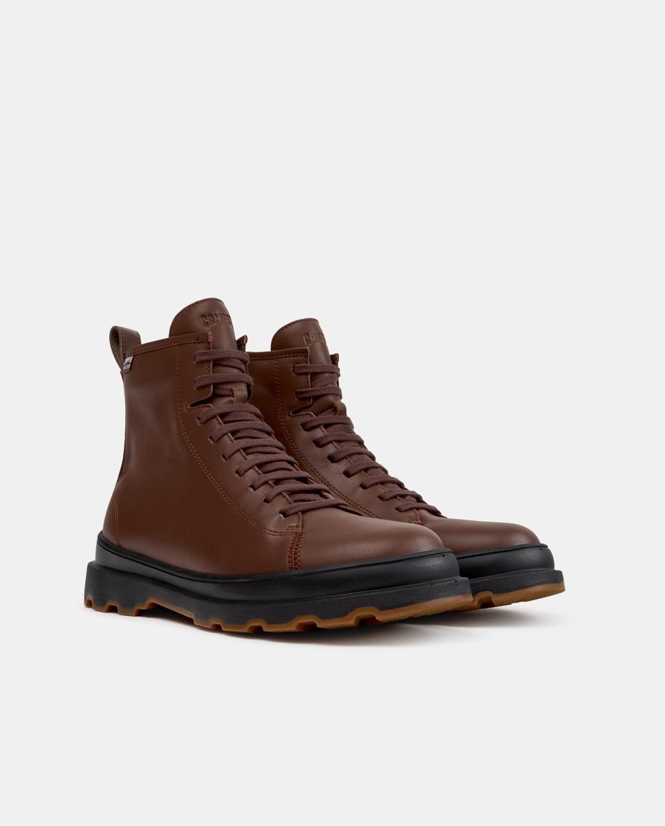 Botines de cordones de hombre brutus+ - Camper - Marrón Marrón-2