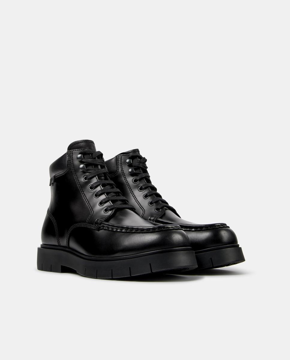 Botas de cordones alaro - Camper - Negro Negro-3