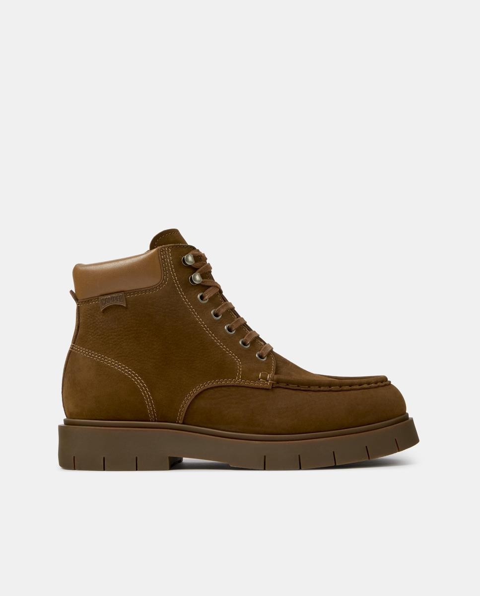 Botas de cordones alaro - Camper - Marrón claro Marrón claro-1