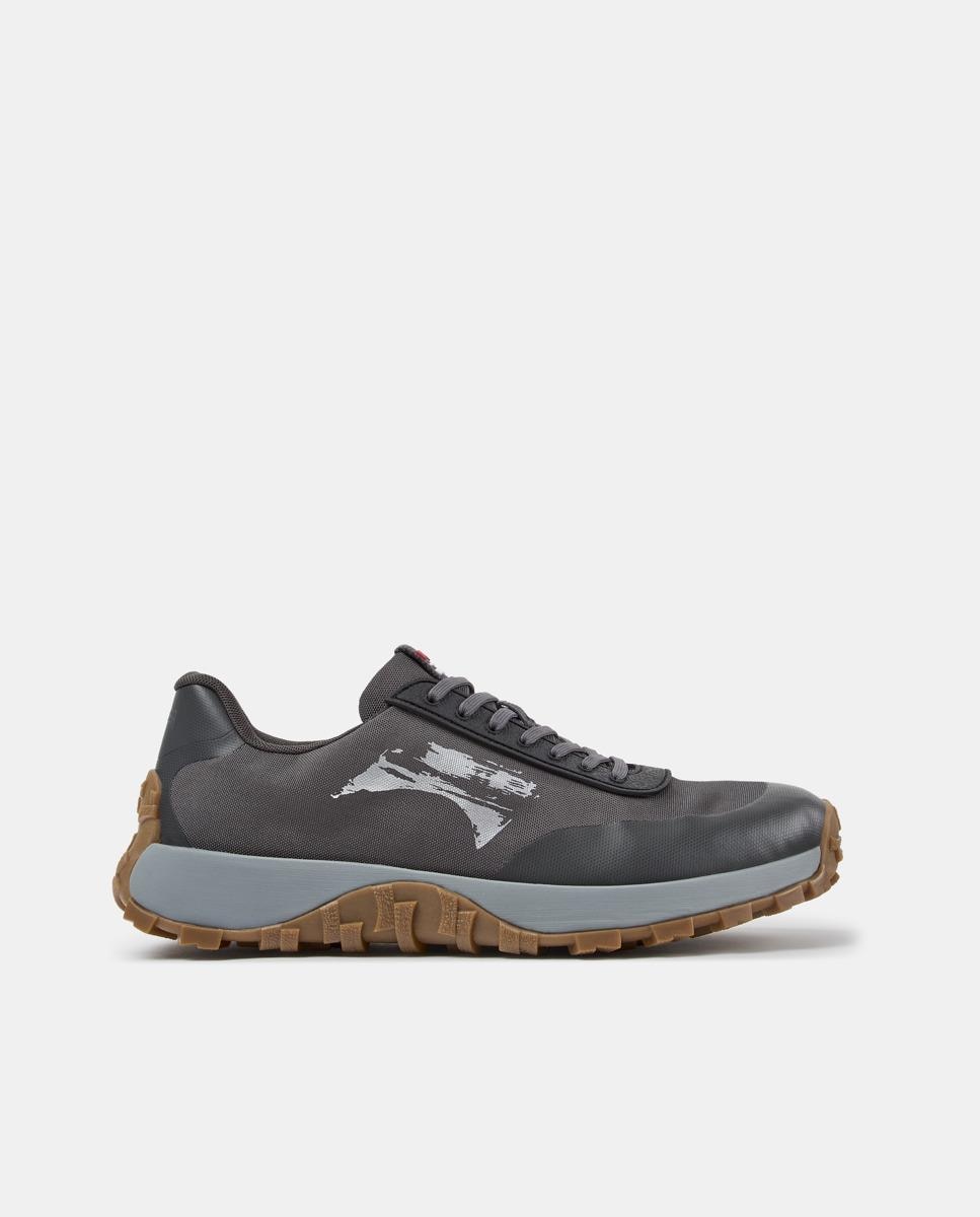 Zapatillas deportivas hombre drift trail con cordones y puntera redonda - Camper - Gris Gris-1