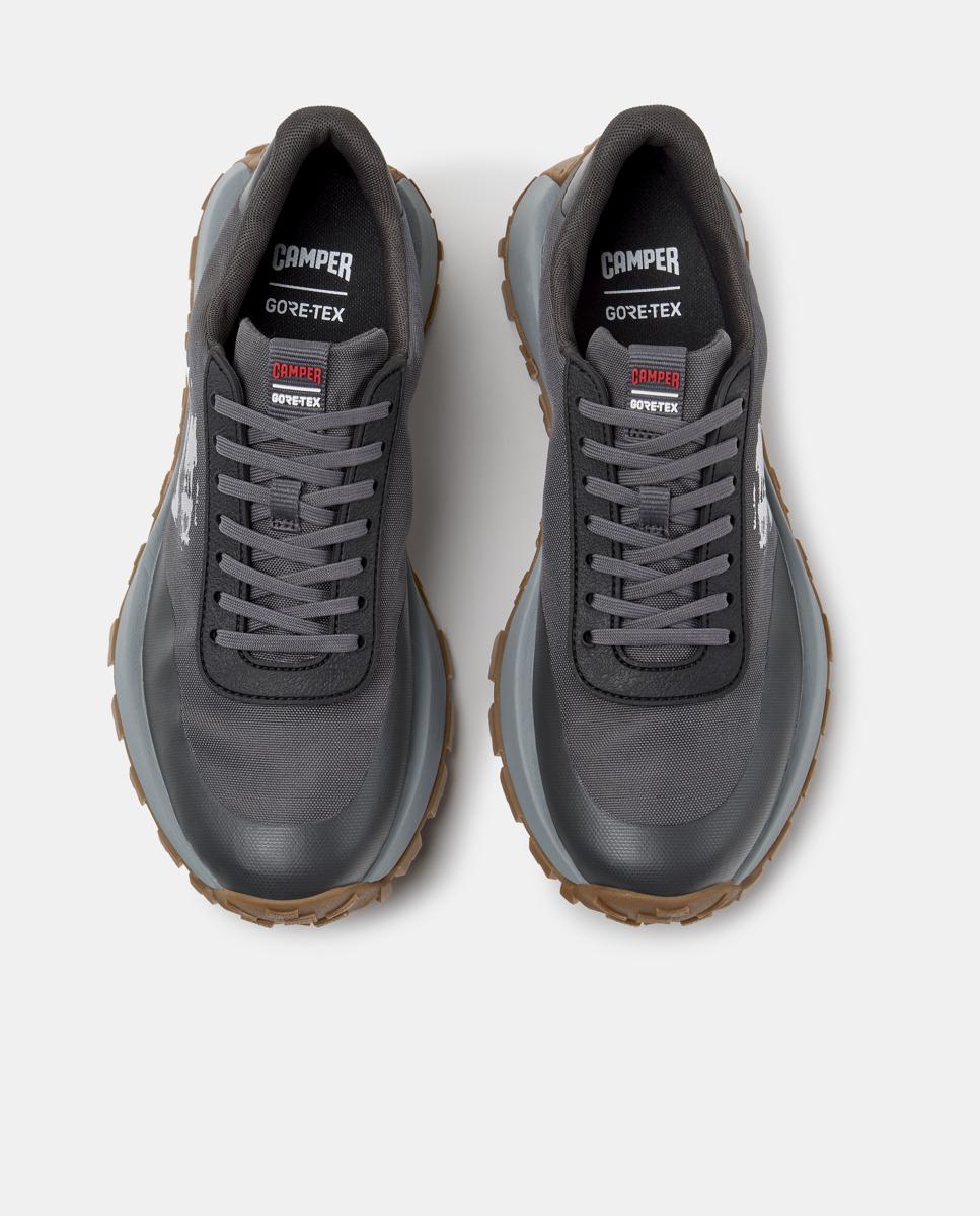 Zapatillas deportivas hombre drift trail con cordones y puntera redonda - Camper - Gris Gris-2