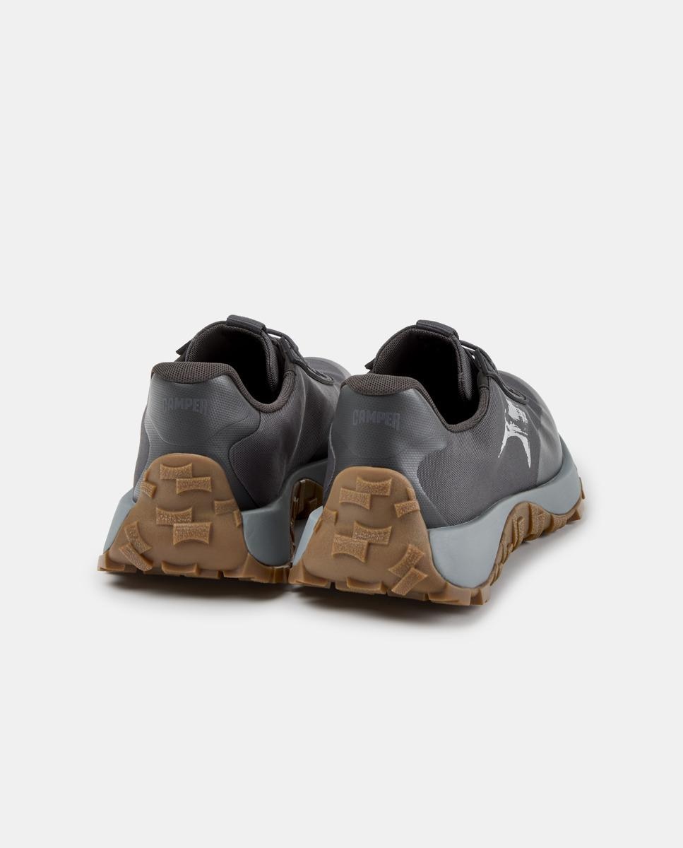 Zapatillas deportivas hombre drift trail con cordones y puntera redonda - Camper - Gris Gris-4