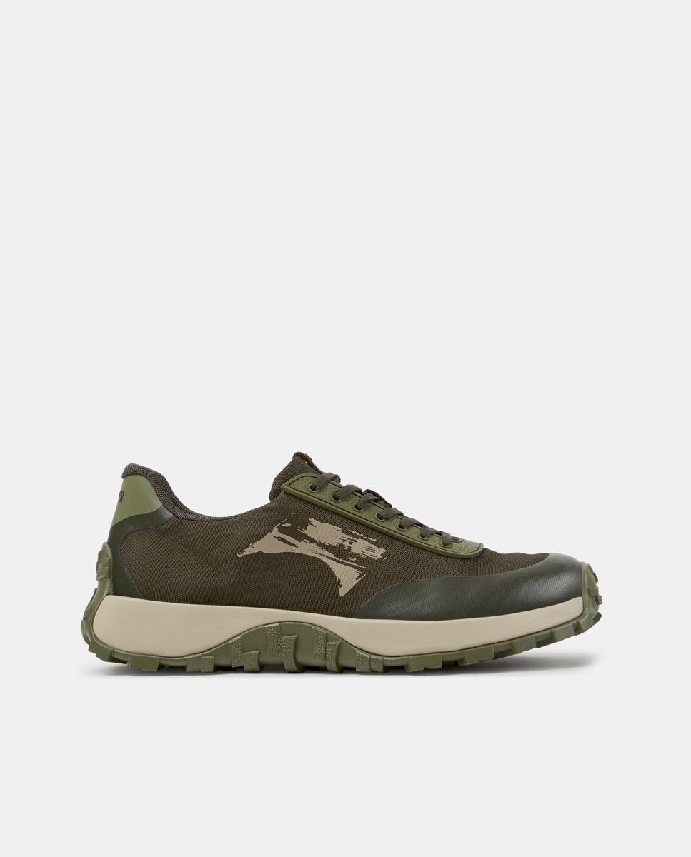 Zapatillas deportivas hombre drift trail con cordones y puntera redonda - Camper - Verde Verde-1