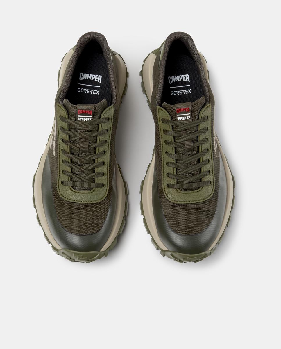 Zapatillas deportivas hombre drift trail con cordones y puntera redonda - Camper - Verde Verde-2