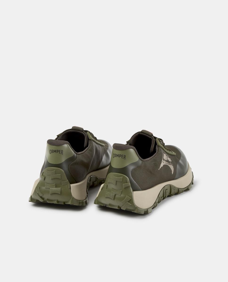 Zapatillas deportivas hombre drift trail con cordones y puntera redonda - Camper - Verde Verde-4