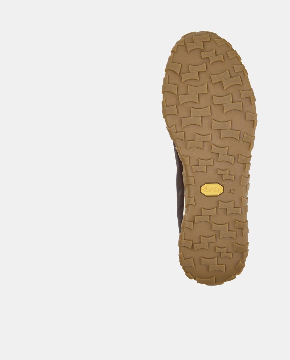 Zapatillas de piel de hombre Drift Walk con cordones - Camper - Marrón Marrón-4