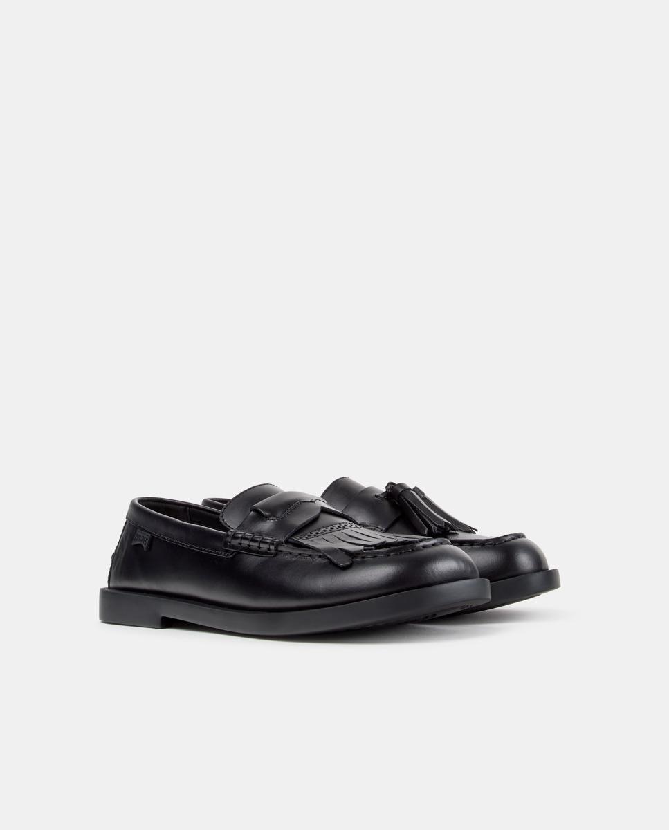 Mocasines de hombre don de piel - Camper - Negro Negro-3